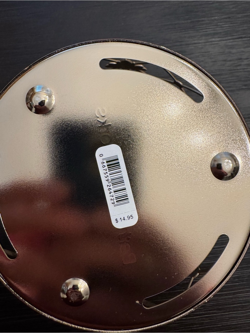 Bath & Body Works Gold Metal Lantern Base